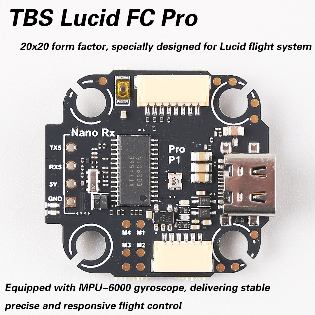Fpv Drone Frame - TBS Lucid FC pro Stack Compact