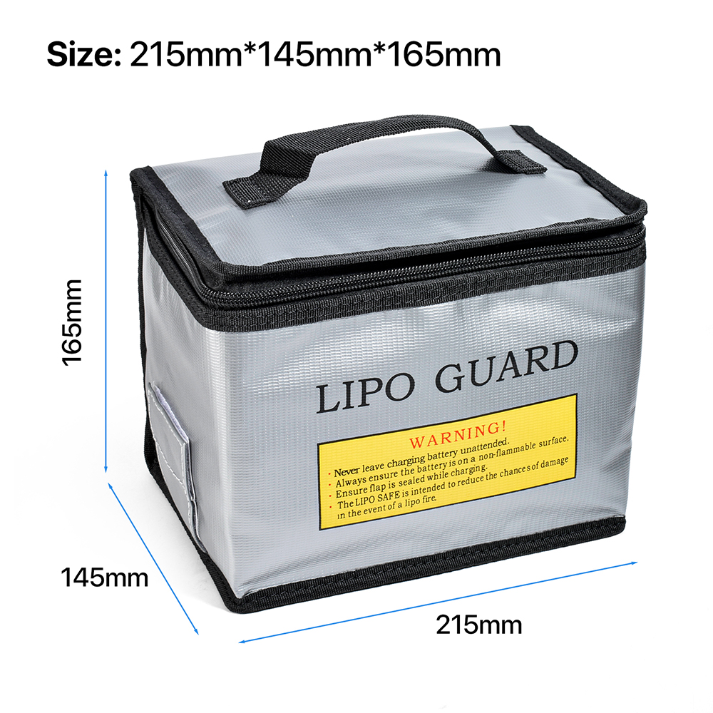 Fpv Drone Bag - Lipo Guard Safety Bag Fireproof Explosion-Proof