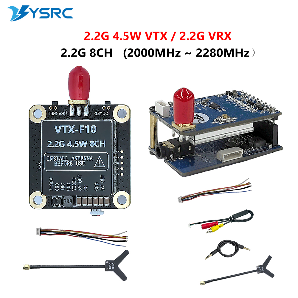 2.0-2.2G 4.5W VTX 8CH FPV Vide - Fpv Drone Transmitter reseña y precio