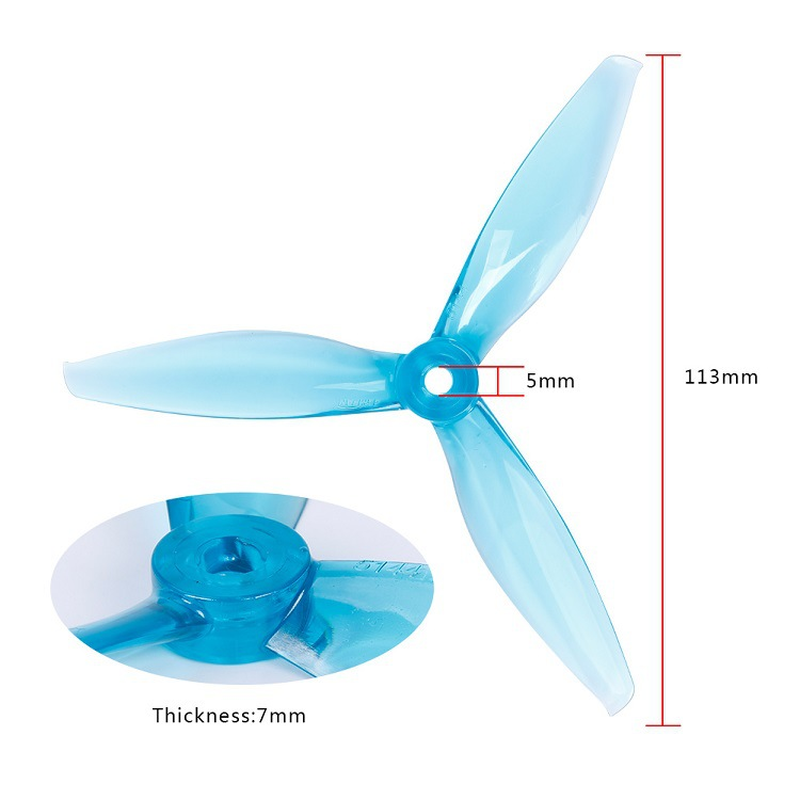 GEMFAN Freestyle 5144 5.1 Inch - Fpv Drone Propeller reseña y precio