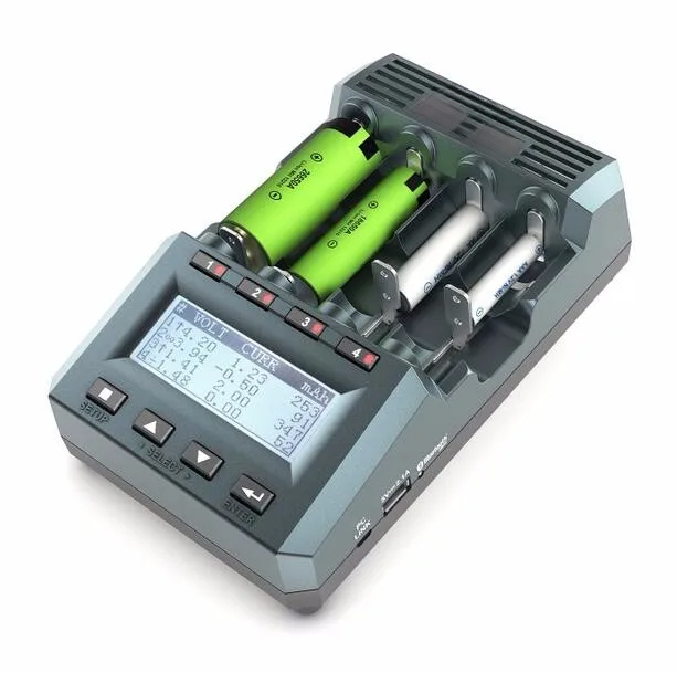 MC3000  Smart 4 Slots LCD Disp - Fpv Drone Charger reseña y precio