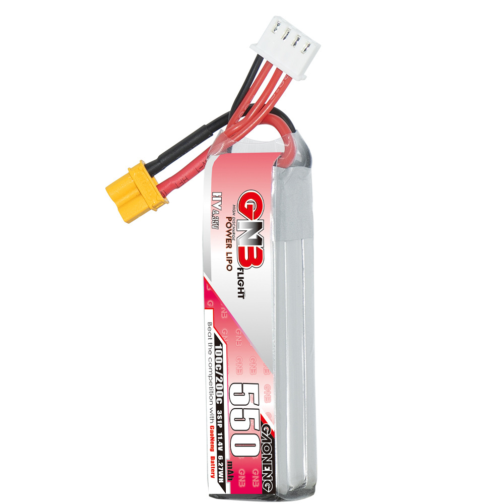GNB HV 11.4V 550mAh 100C/200C  - Fpv Drone Battery reseña y precio