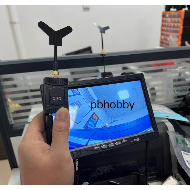 3.3GHz FPV VTX/VRX  3W Analog  - Fpv Drone Transmitter reseña y precio