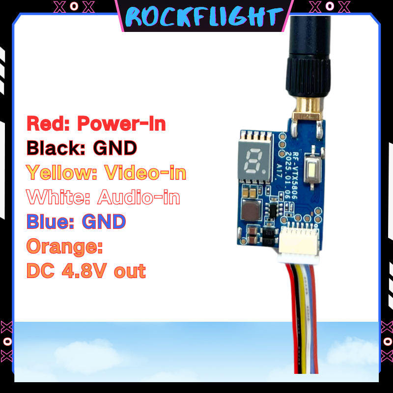 5.8GHz 48CH launcher 600mW Vid - Fpv Drone Transmitter reseña y precio