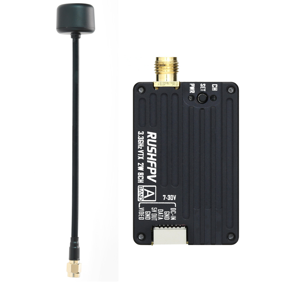 RUSHFPV 3.3G 2W VTX Transmitte - Fpv Drone Transmitter reseña y precio