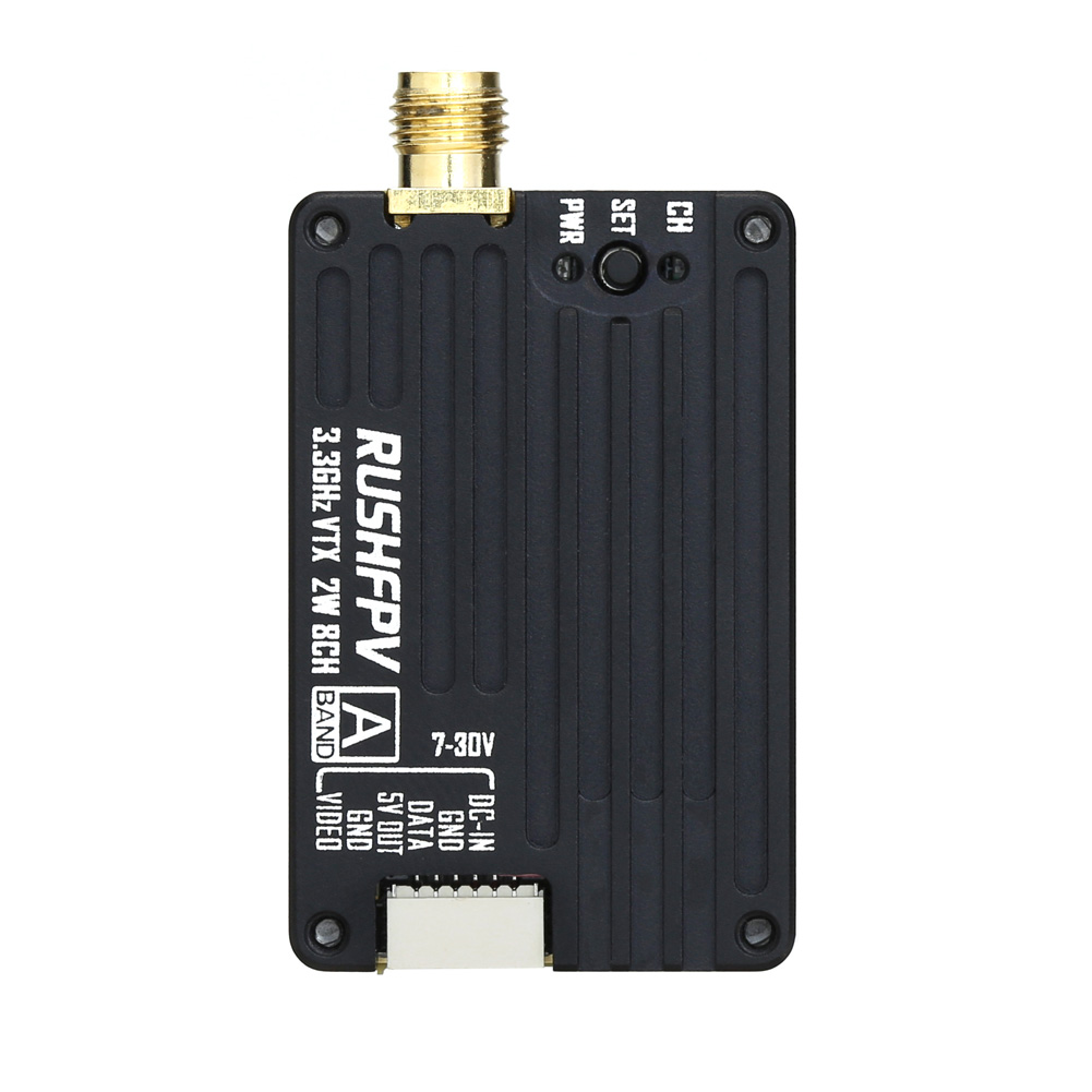 RUSHFPV 3.3G 2W VTX Transmitte - Fpv Drone Transmitter reseña y precio