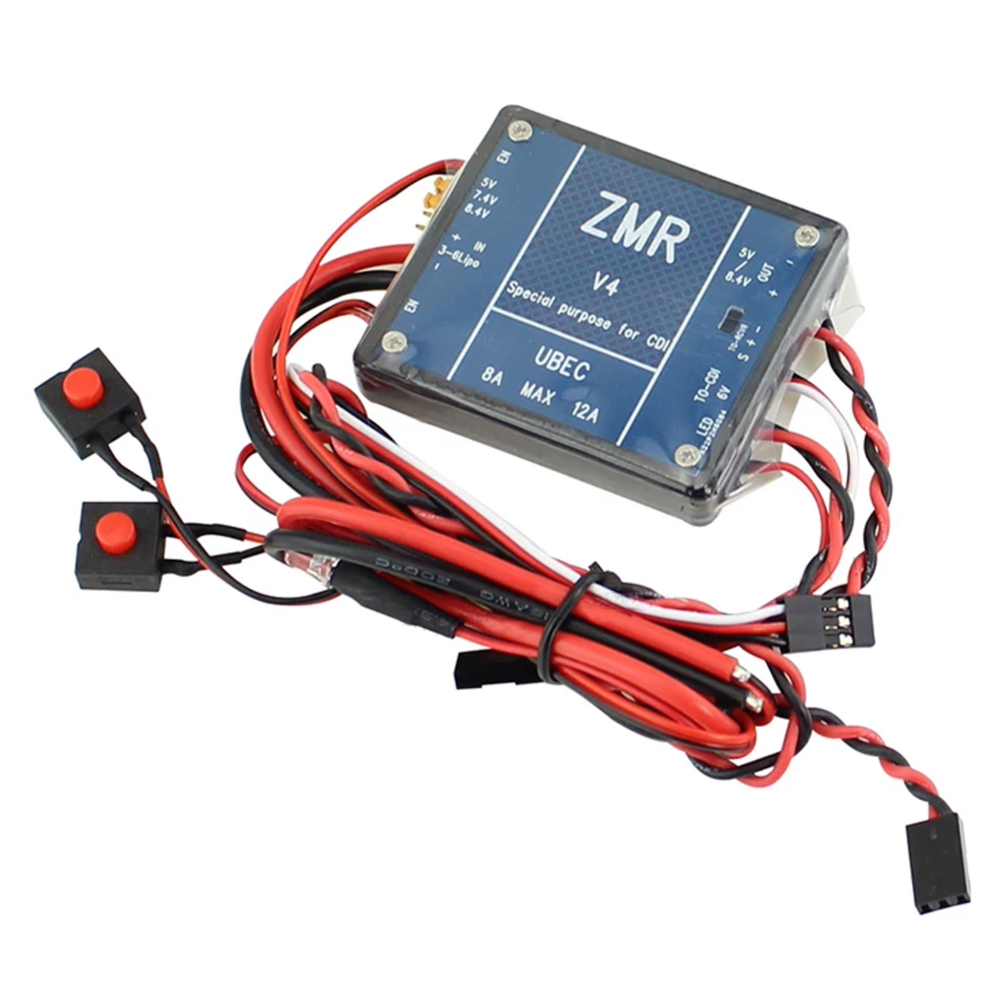 UBEC V2 V3 V4 ZMR 8A Dual BEC  - Fpv Drone Battery reseña y precio
