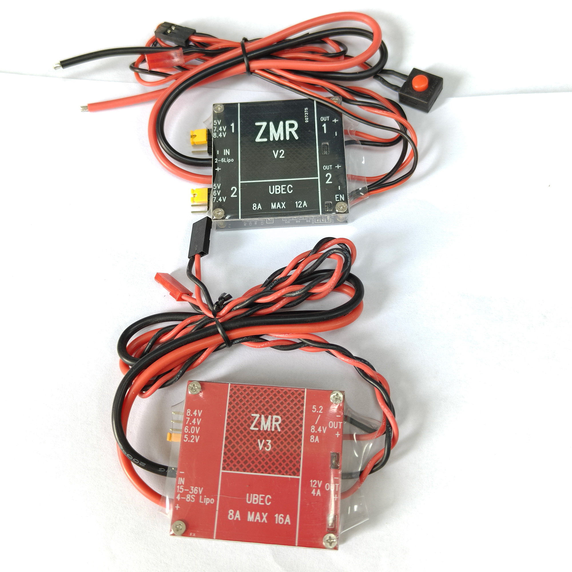UBEC V2 V3 V4 ZMR 8A Dual BEC  - Fpv Drone Battery reseña y precio
