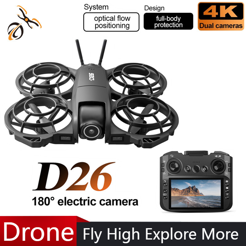 D26 Drone 4K Aerial HD 180° Ca - Fpv Drone Charger reseña y precio