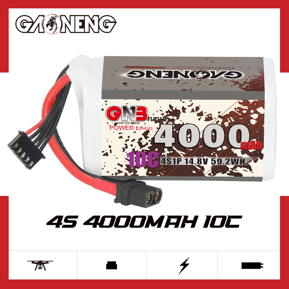 GNB 4000mAh 4S 14.8V 10C 20C W - Fpv Drone Battery reseña y precio