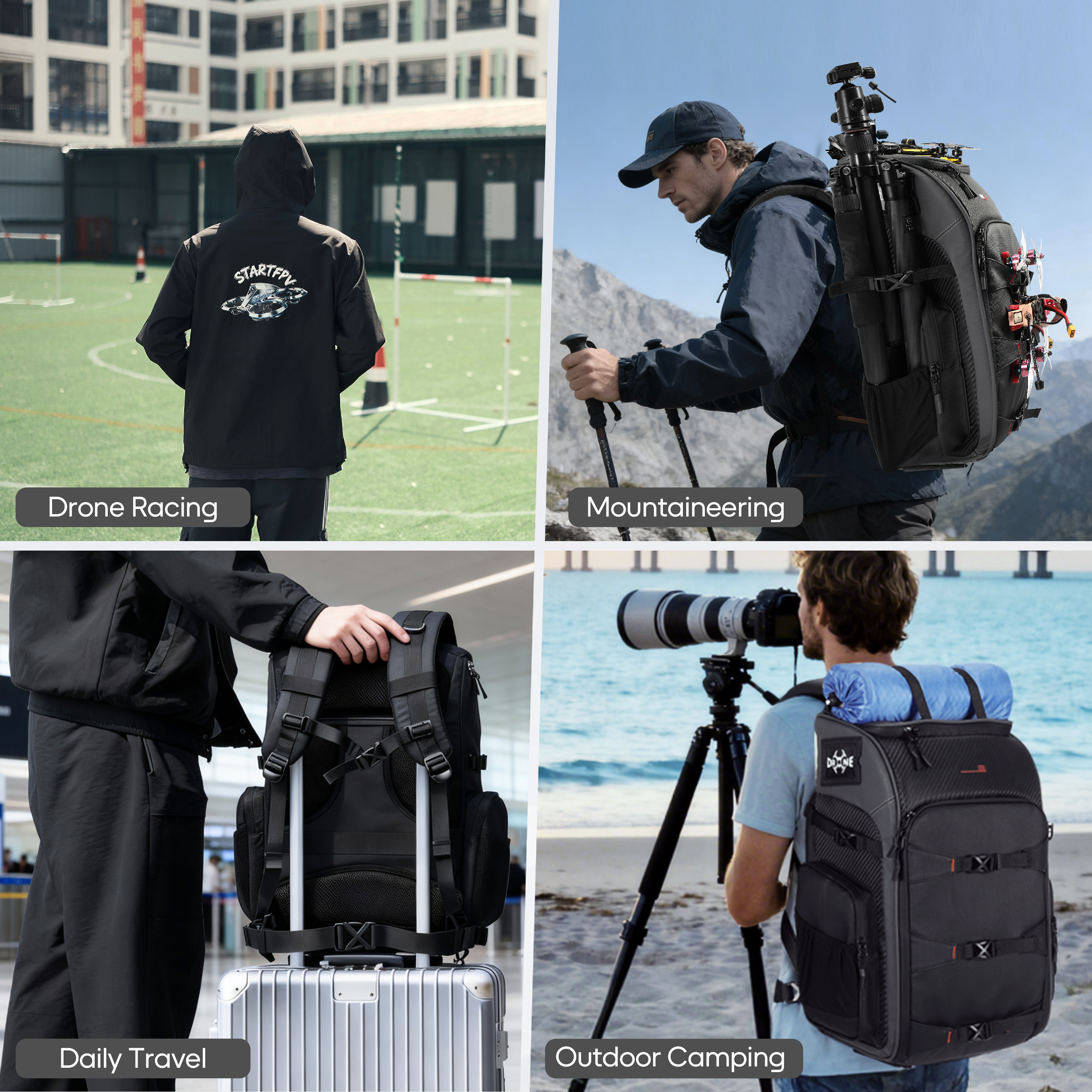 FPV Drone Backpack 40L Profess - Fpv Drone Bag reseña y precio