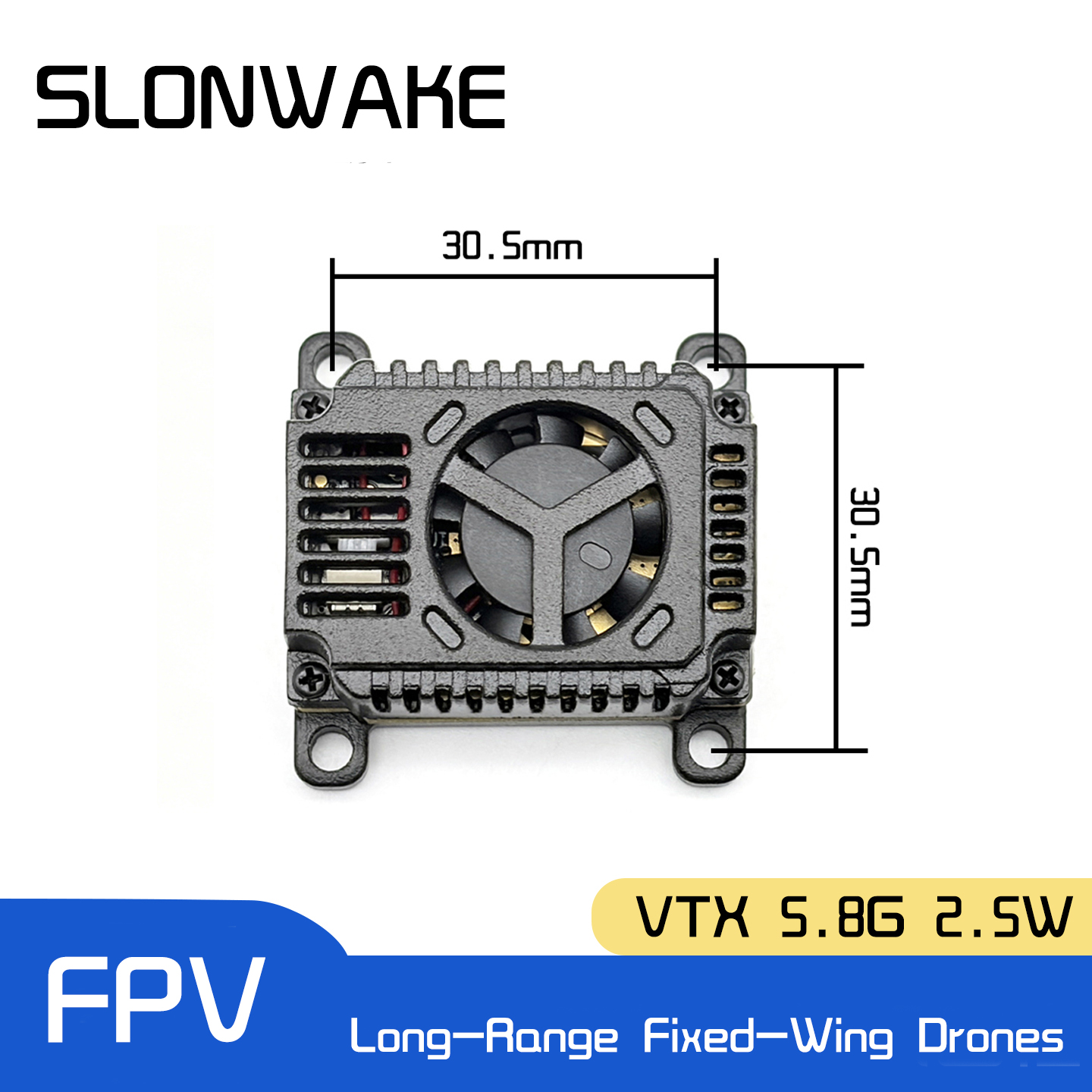 SLONWAKE 5.8G 48CH FPV Transmi - Fpv Drone Transmitter reseña y precio