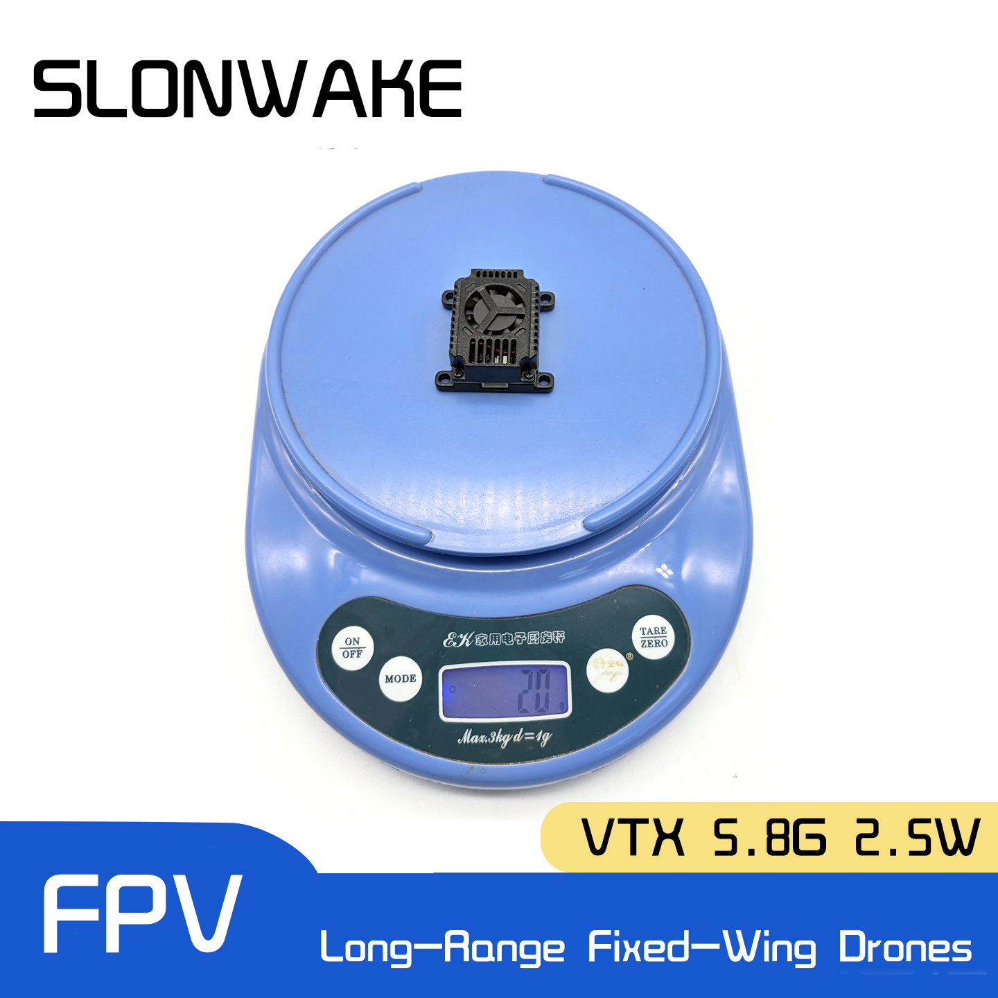 SLONWAKE 5.8G 48CH FPV Transmi - Fpv Drone Transmitter reseña y precio