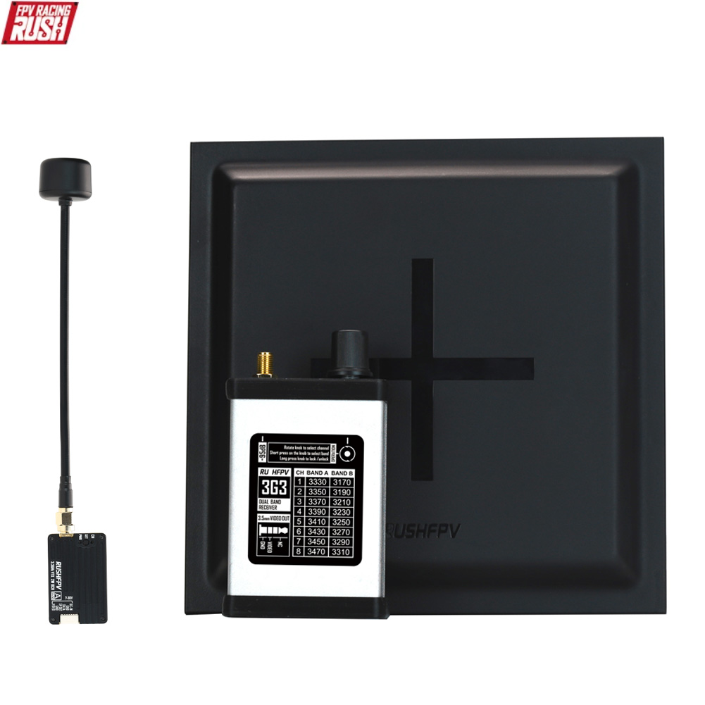 RUSHFPV 3.3G 2W VTX Transmitte - Fpv Drone Transmitter reseña y precio