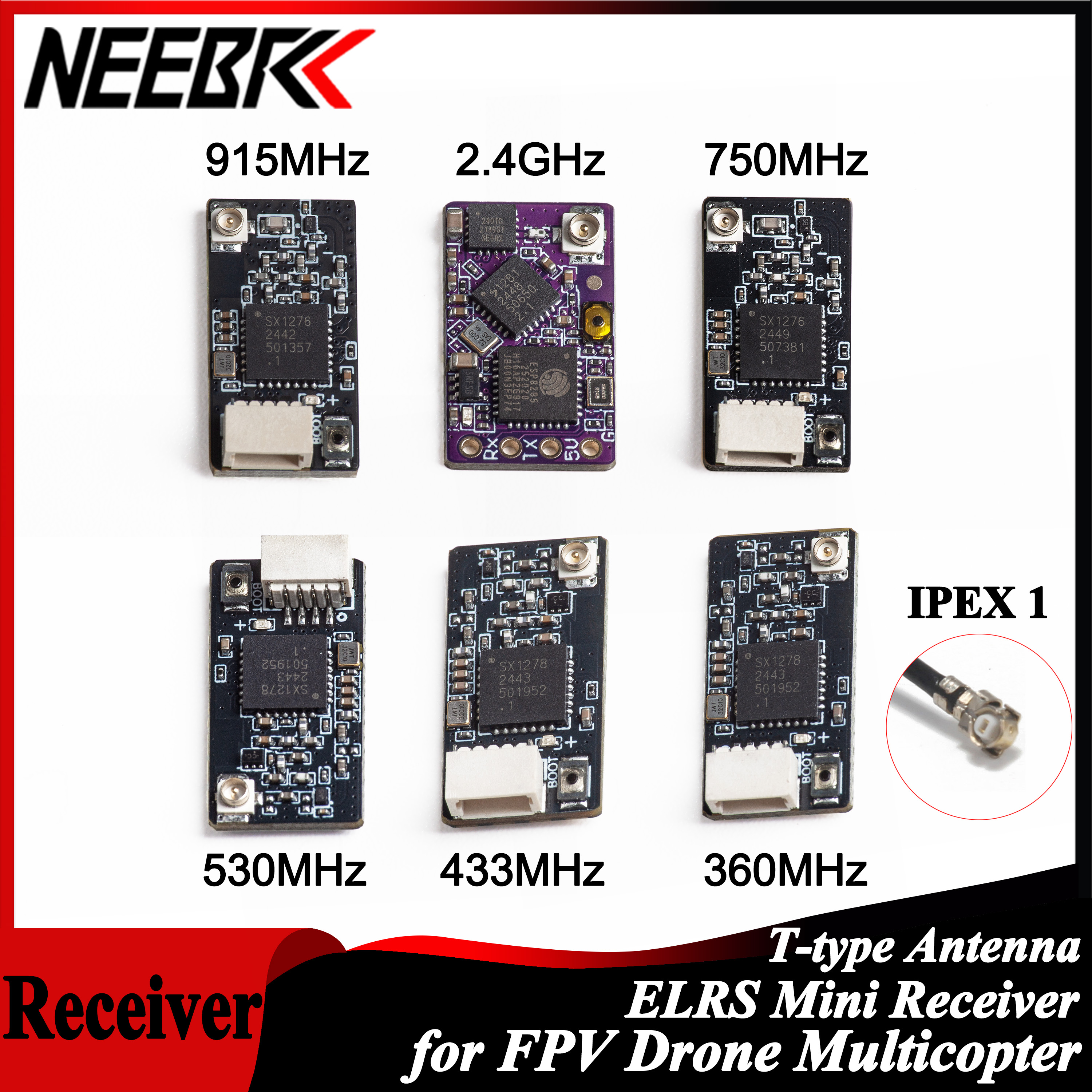 NEEBRC ELRS 2.4G/915Mhz/360Mhz - Fpv Drone Quadcopter reseña y precio