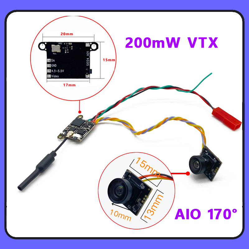 SLONWAKE 5.8G 1200TVL FPV Came - Fpv Drone Frame reseña y precio
