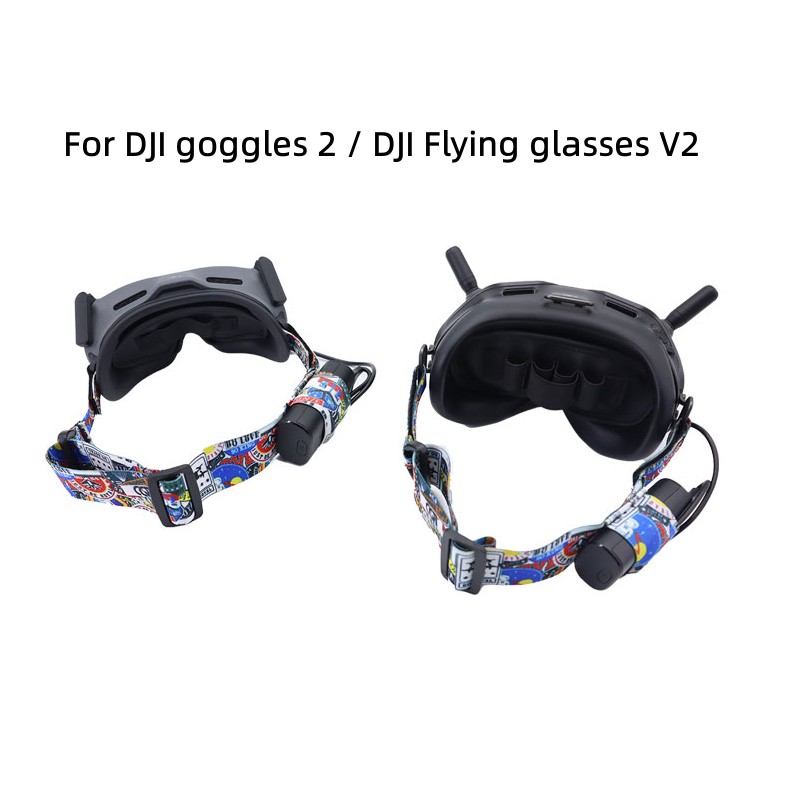 Goggles Head Strap Headband El - Fpv Drone Goggles reseña y precio