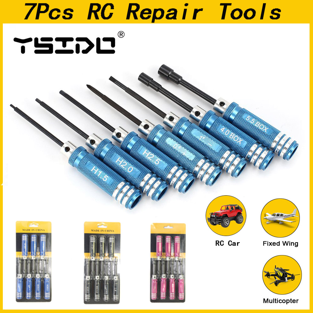 YSIDO 7Pcs 1.5 2.0 2.5mm Hex S - Fpv Drone Tool Kit reseña y precio