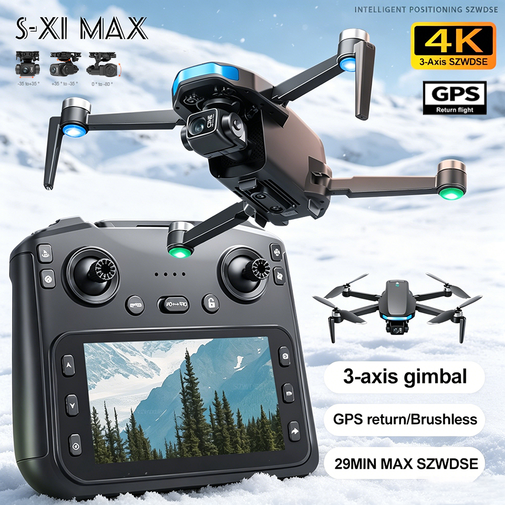 New S-X1 MAX Drone GPS 8K Prof - Fpv Drone Charger reseña y precio