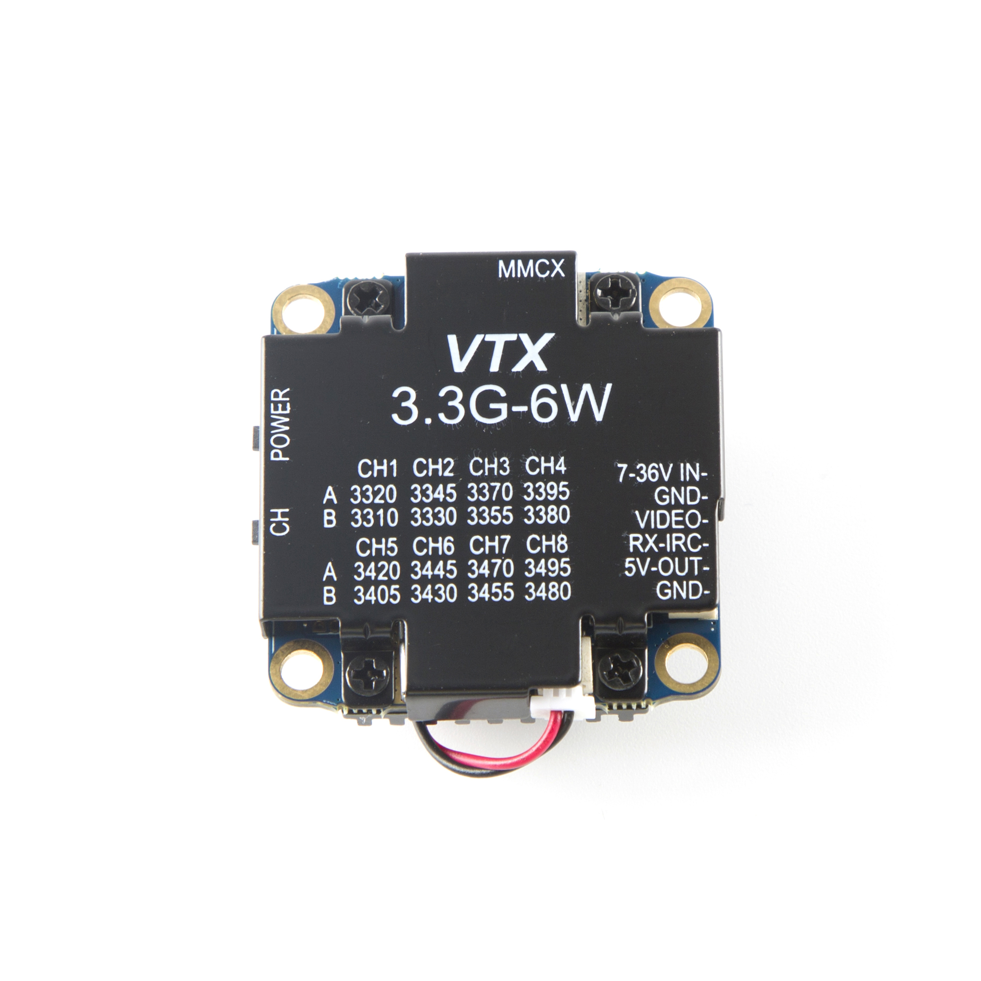FPV Video Transmitter 3.3G 6W  - Fpv Drone Transmitter reseña y precio